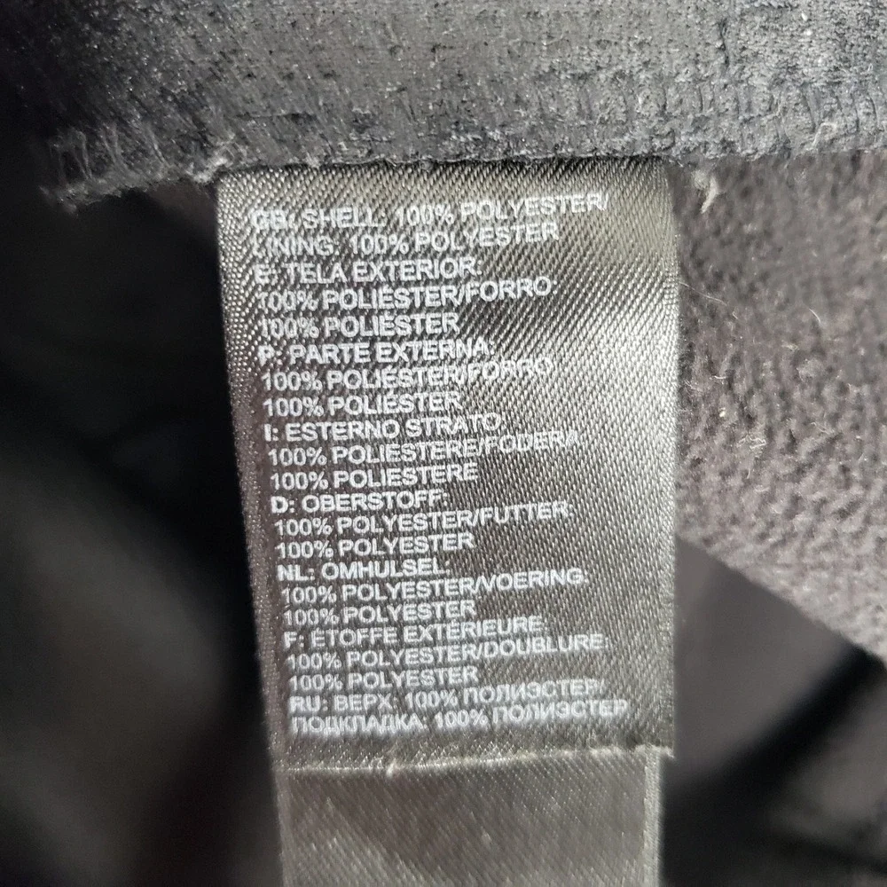 The North Face Apex Bionic Softshell Jacket Men Small Gray Full Zip Fleece Lined